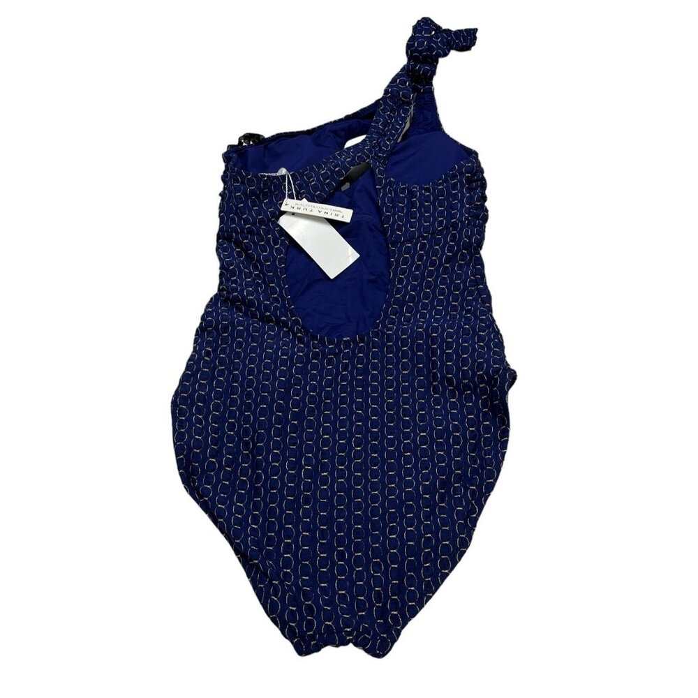 Trina Turk Midnight Blue Halter One Piece…new without tags - Picture 2 of 12